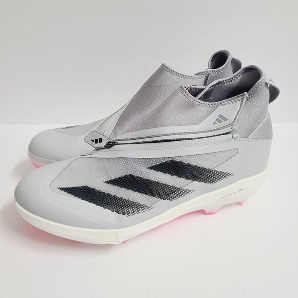 NEW Adidas Adizero Impact+ TPU Baseball Cleats ID0976 Size 12 Gray Pink main image 6
